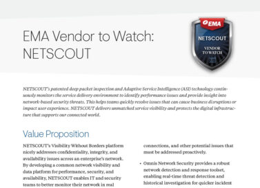 2023 EMA Vendors to Watch: Information Security, Risk, and Compliance Management